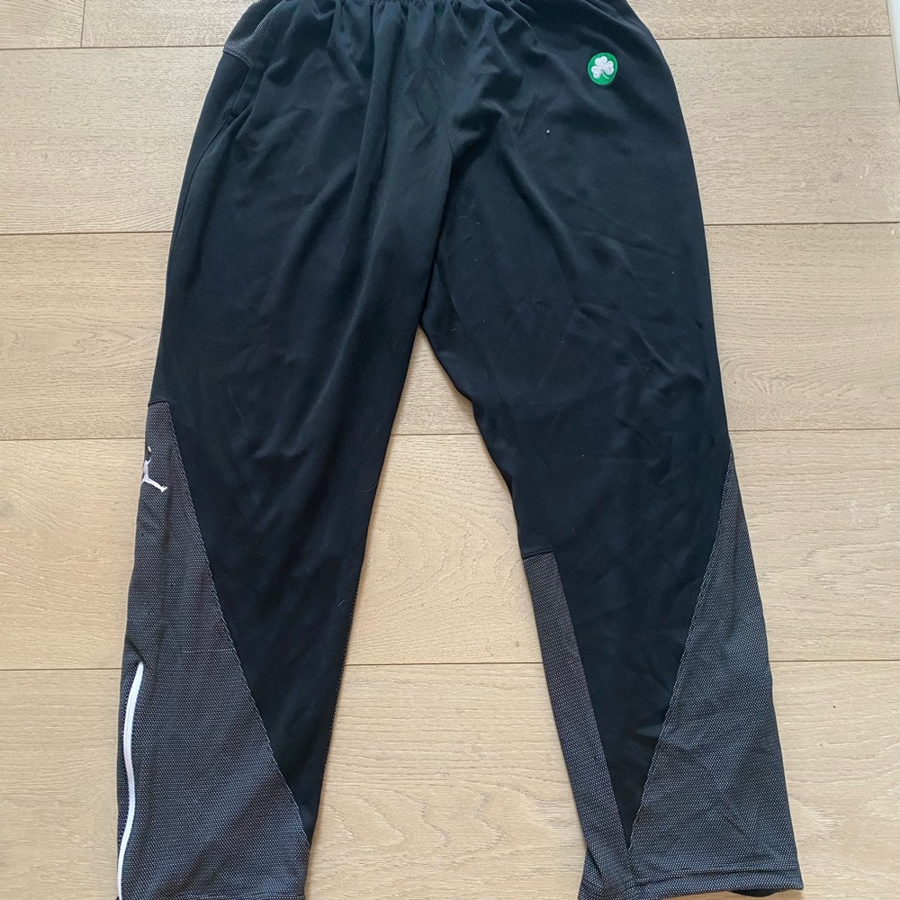 Jordan Black and Gray Joggers